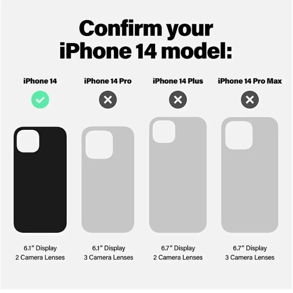 INCIPIO AeroGrip‎ for MagSafe for iPhone 14 Plus